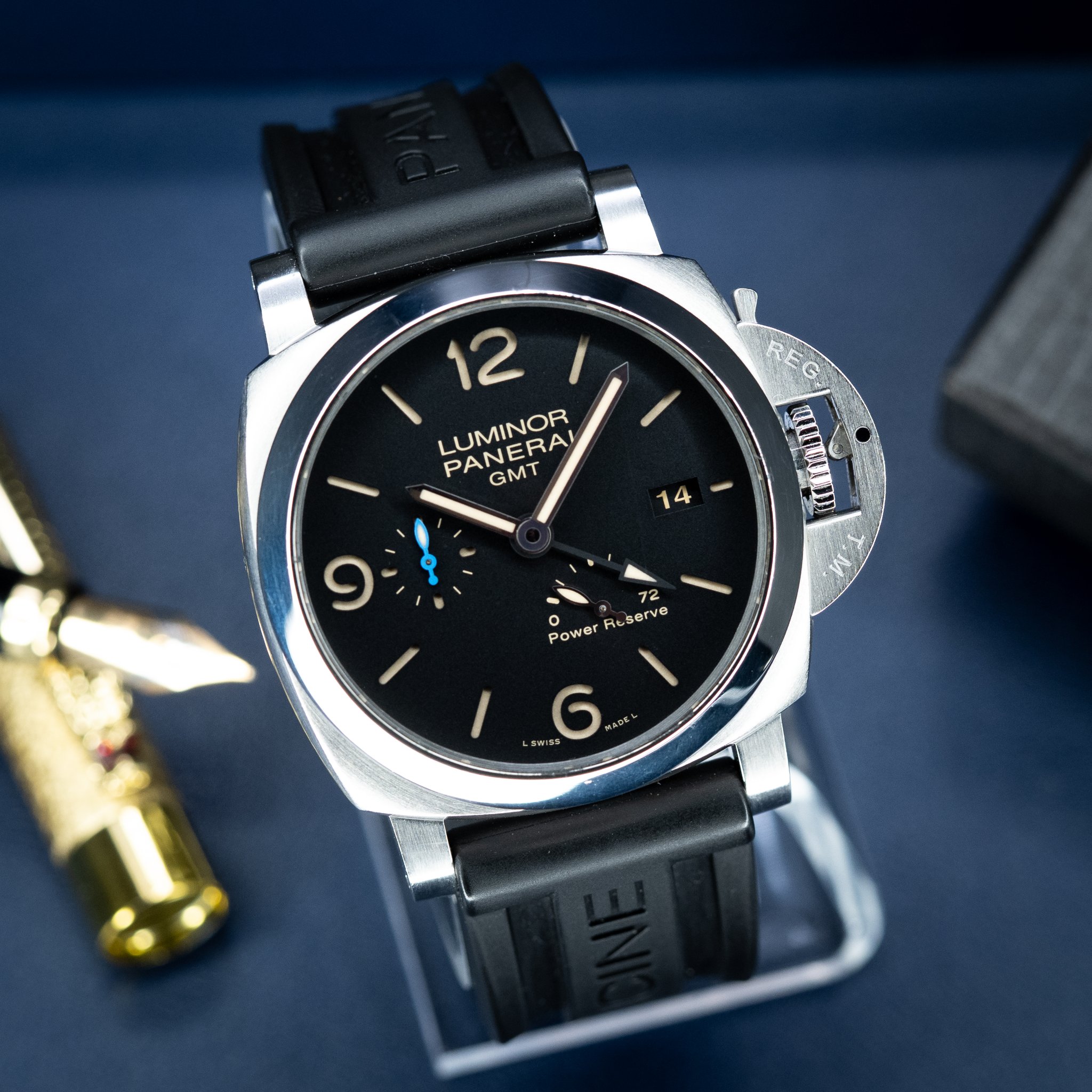 1791184864795 yt8pm0lv.jpg Panerai Luminor 1950 · 44 3 Days GMT Power Reserve Sandwich Dial — photo 7