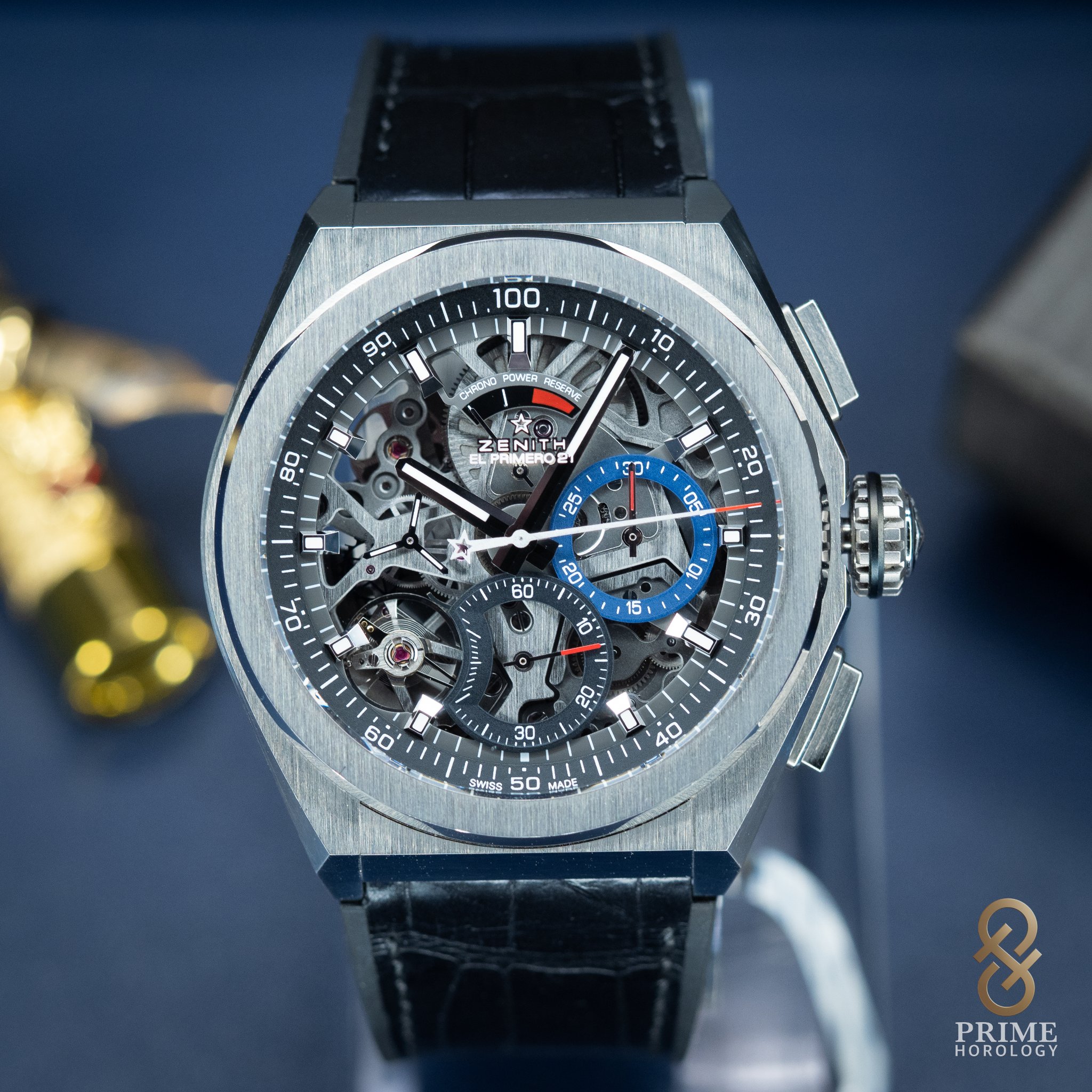 1791860077586 rtpnexb .jpg ZENITH Defy El Primero 21 Titanium 95.9000.9004 — photo 6